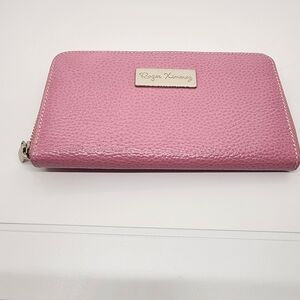 Pink Leather Wallet
